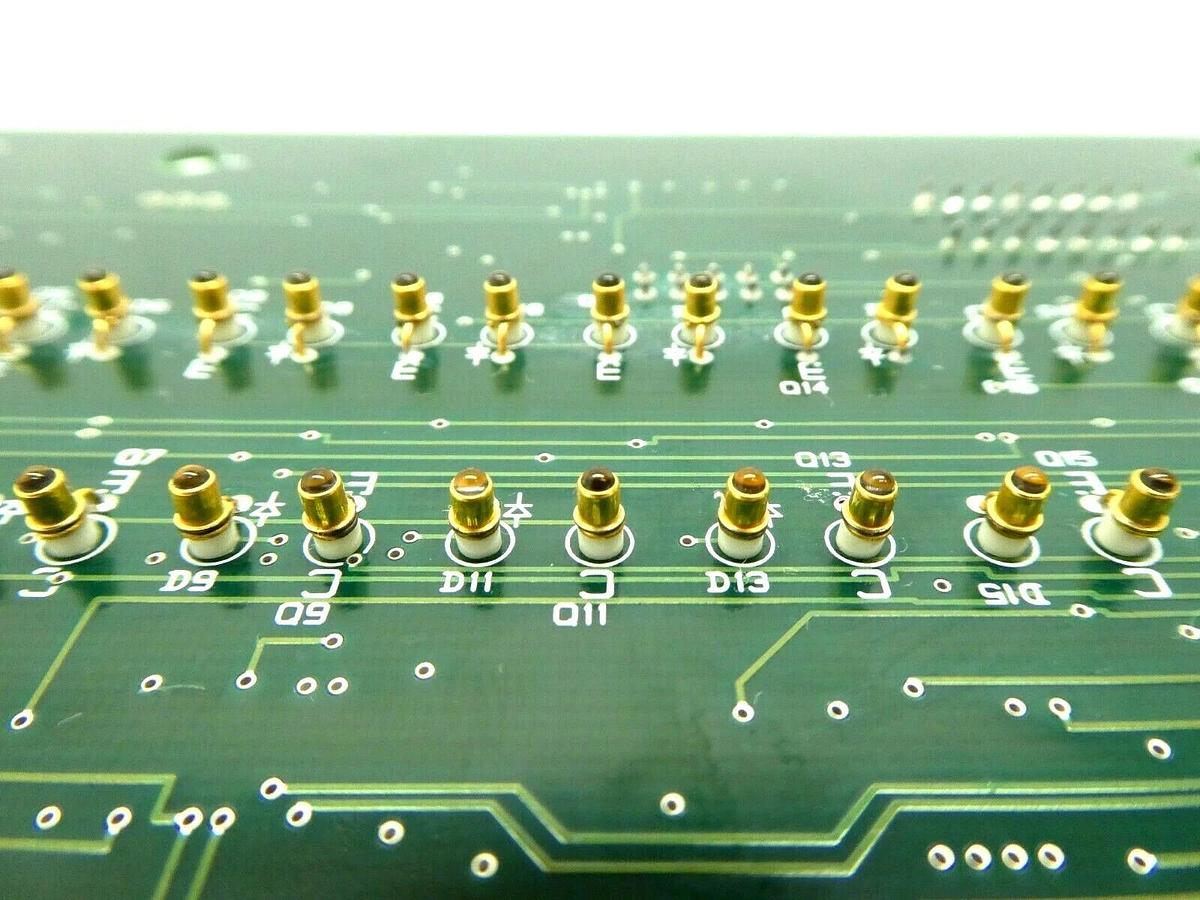 Used SCP Santa Clara Plastics KDM-1609303-52 8" Elevator COMB Board .25" Pitch PCB