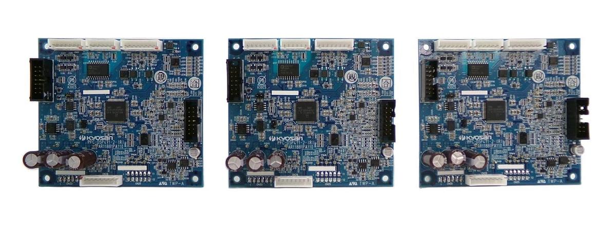 Used Kyosan Electric AR11881PA110 PCB PFC-DSP471-2-(R) Reseller Lot of 3 Working