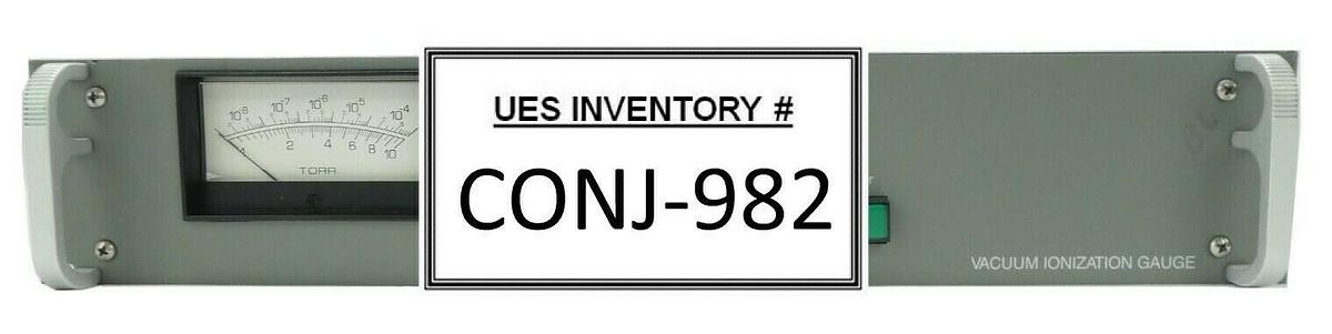 Used Varian Semiconductor VSEA F6323002 842 Vacuum Ionization Gauge Controller Spare