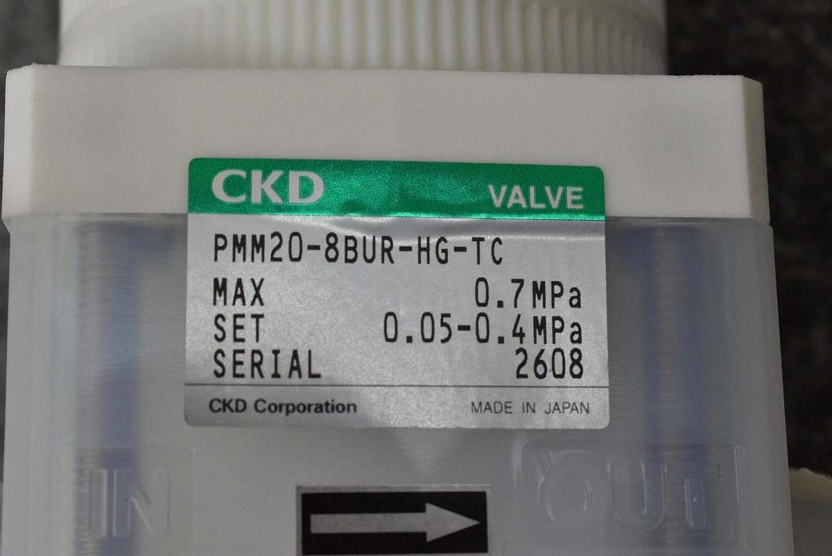 Used CKD PMM20-8BUR-HG-TC Valve