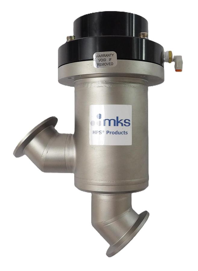 Used MKS Instruments 100016770 Ultra High Vacuum Angle Valve AMAT Working