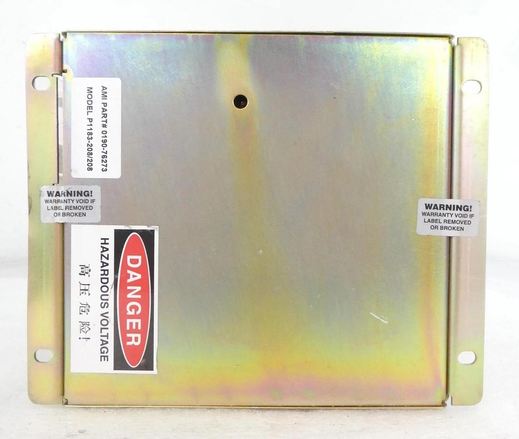 Used Phasetronics P1183-2/2 PVD Chamber Lamp Heater Driver AMAT 0190-76273 Working