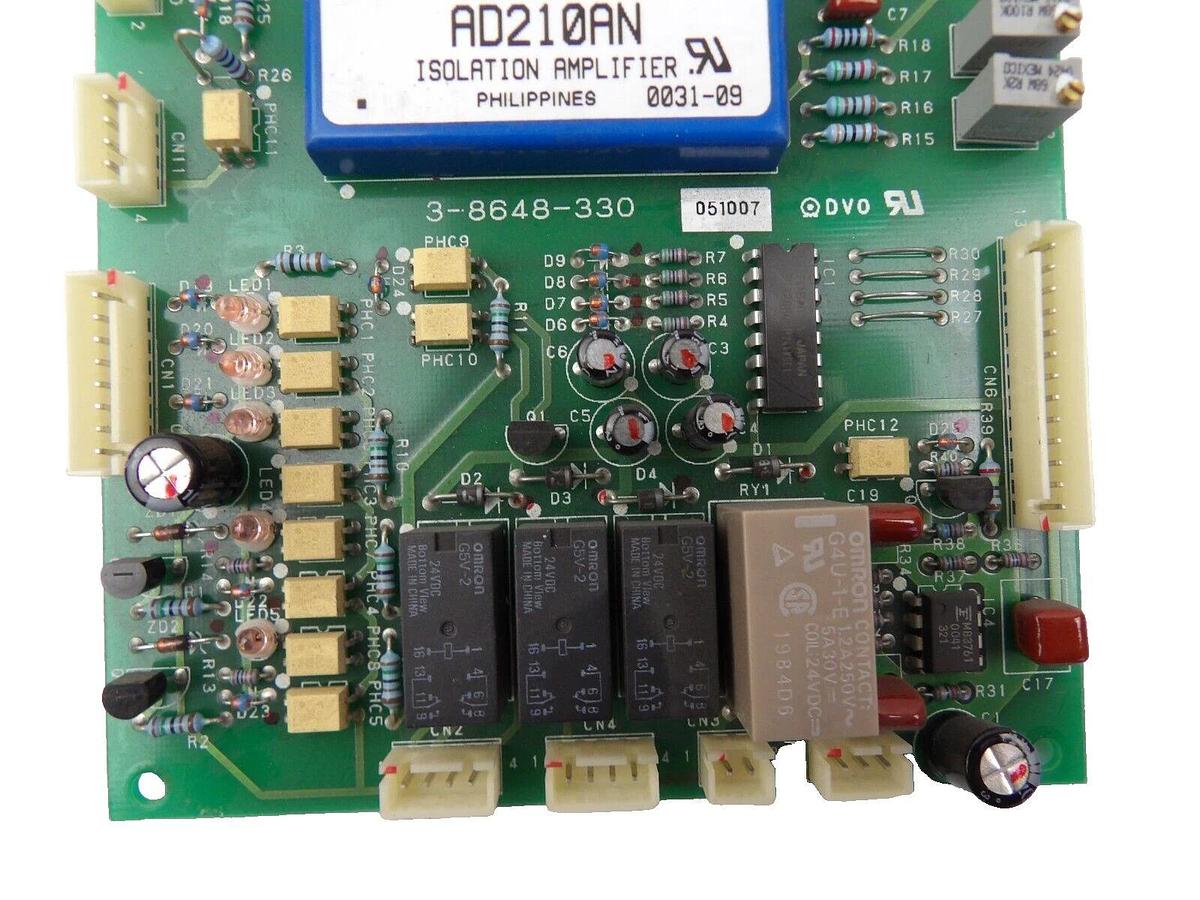 Used Daihen 3-8648-330 RF Generator Interface PCB DGP-120A2-V Working Surplus