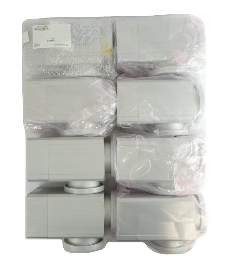 SMC XLA-80-X741 High Vacuum Angle Valve Vacuum Series Lot of 8 New Surplus