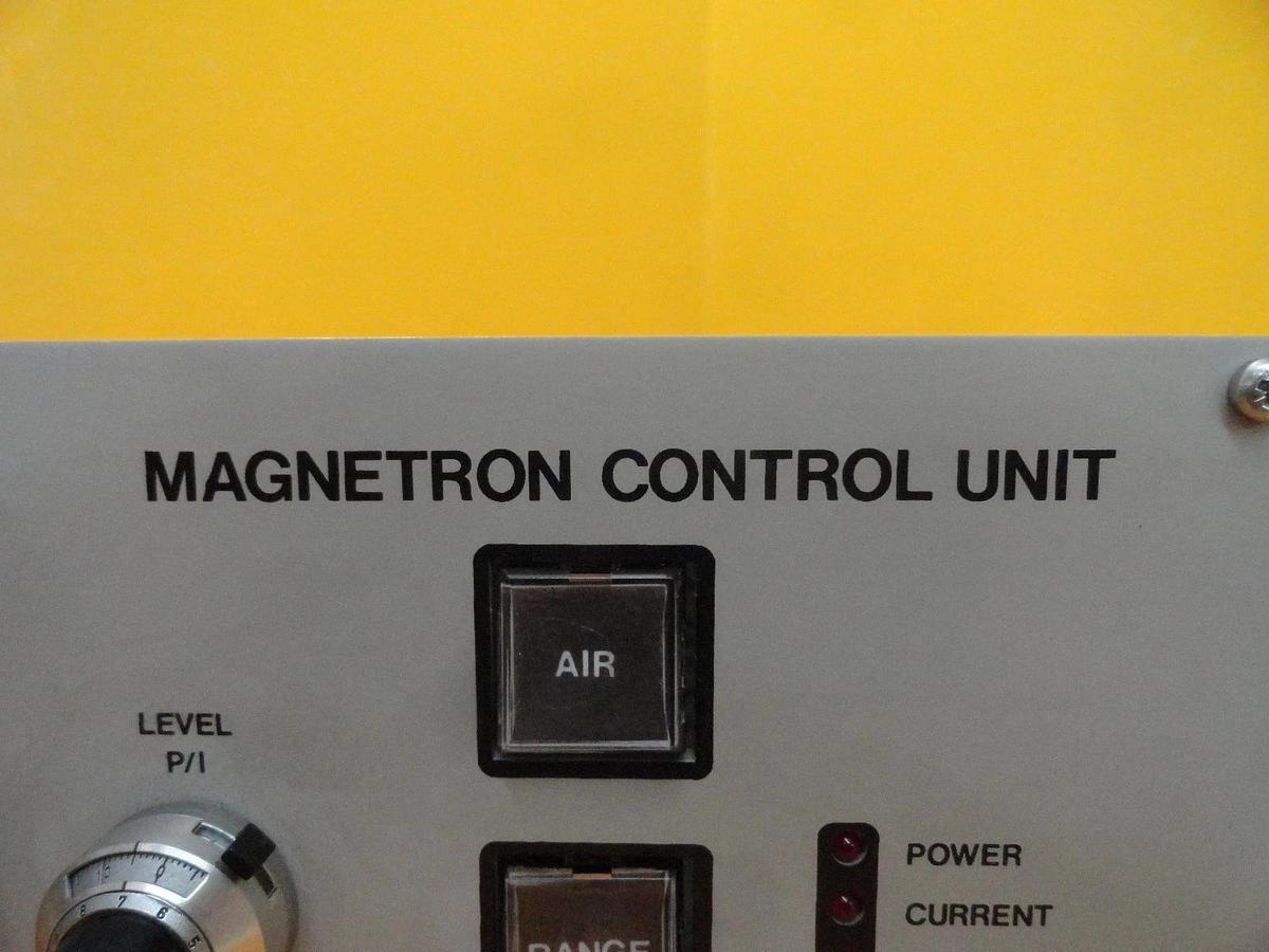 Used Balzers BG M58 750 Magnetron Control Unit MCU 105 MCU105 Used Working
