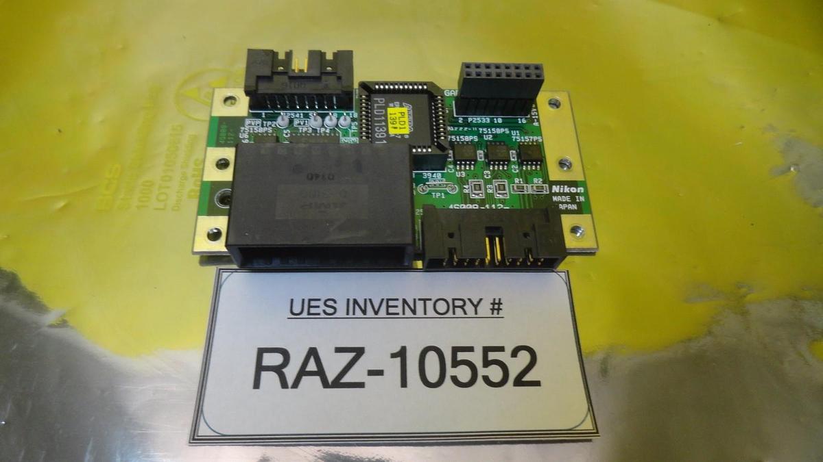Used Nikon 4S008-112 ALGAF-T/V-X4+ Board PCB NSR-S204B System Working Spare