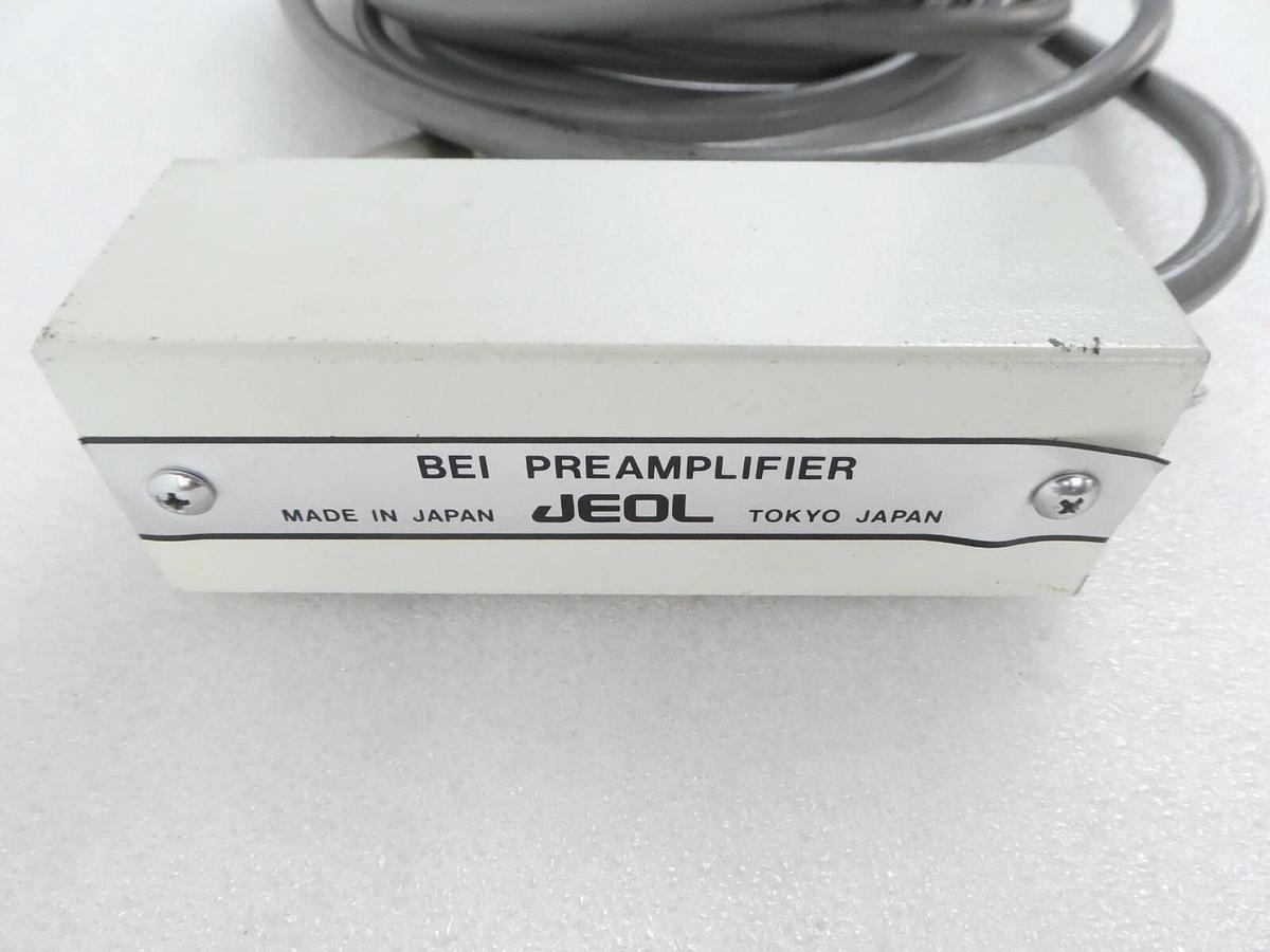 Used JEOL JSM-6400F Column Gun Assembly HV Cable and Amplifier Set of 3 Working Spare