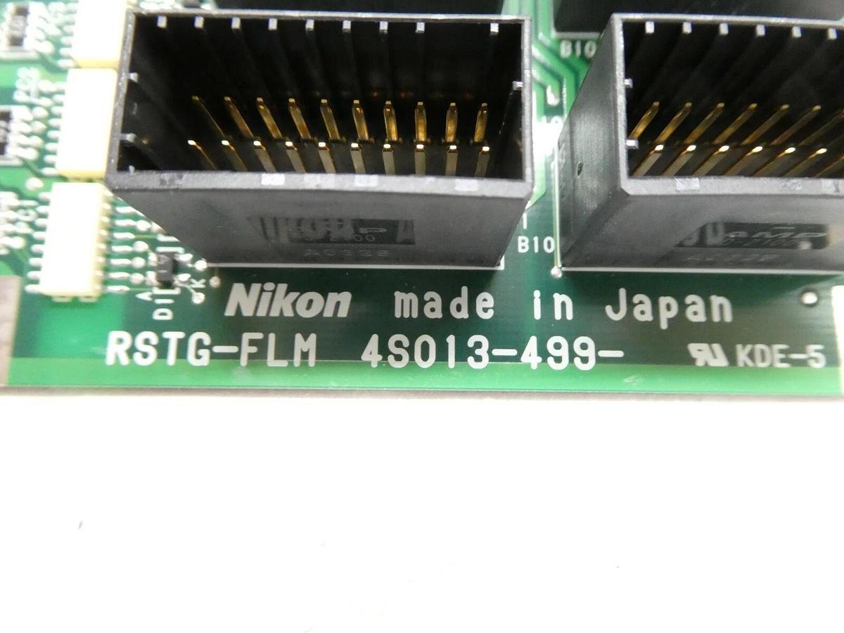 Used Nikon Precision 4S013-499 Processor PCB RSTG-FLM NSR Series Working