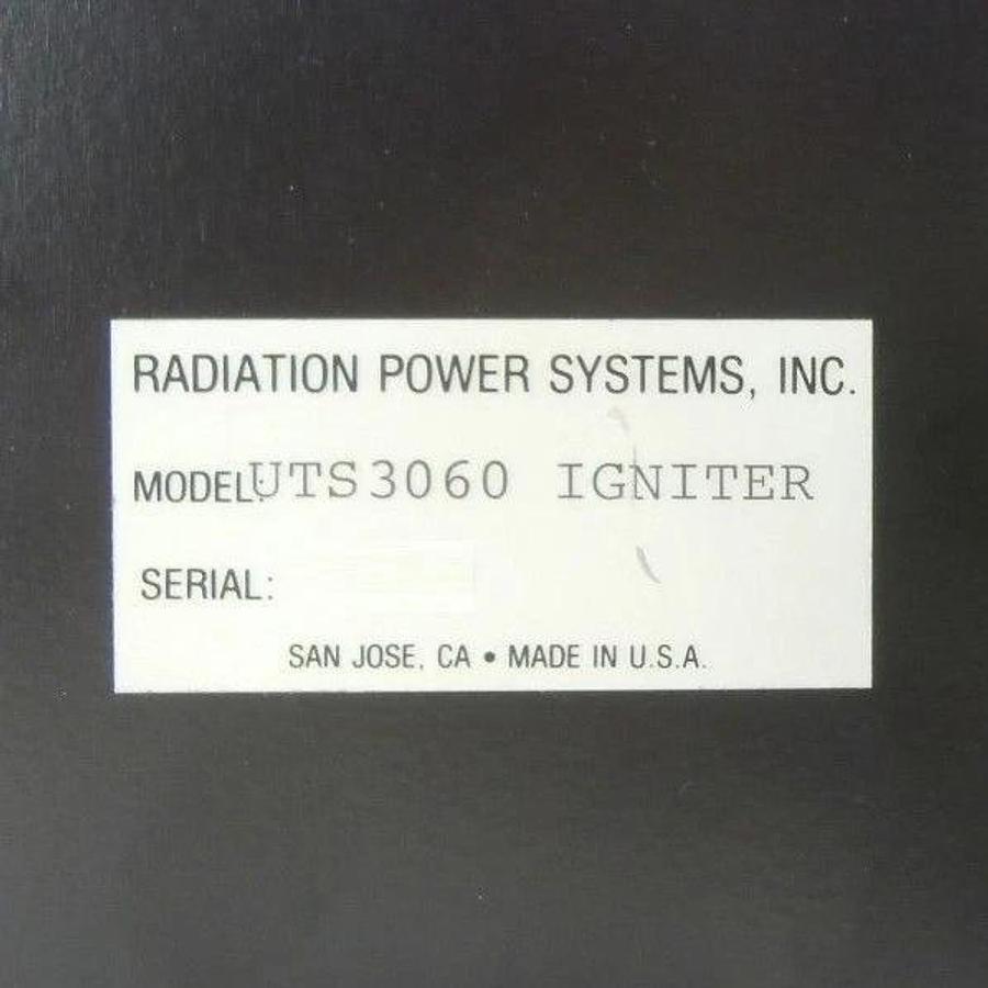 Used RPS Radiation Power Systems UTS3060 Igniter Module Ultratech 4700 Bent Used
