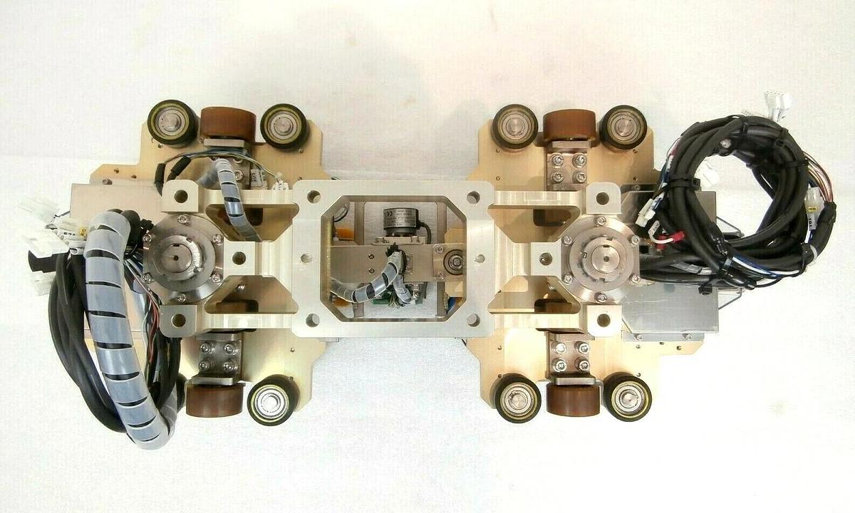Used Asyst Shinko VHT5-1-1 OHV Overhead Vehicle FOUP Transport Drive Assembly Working