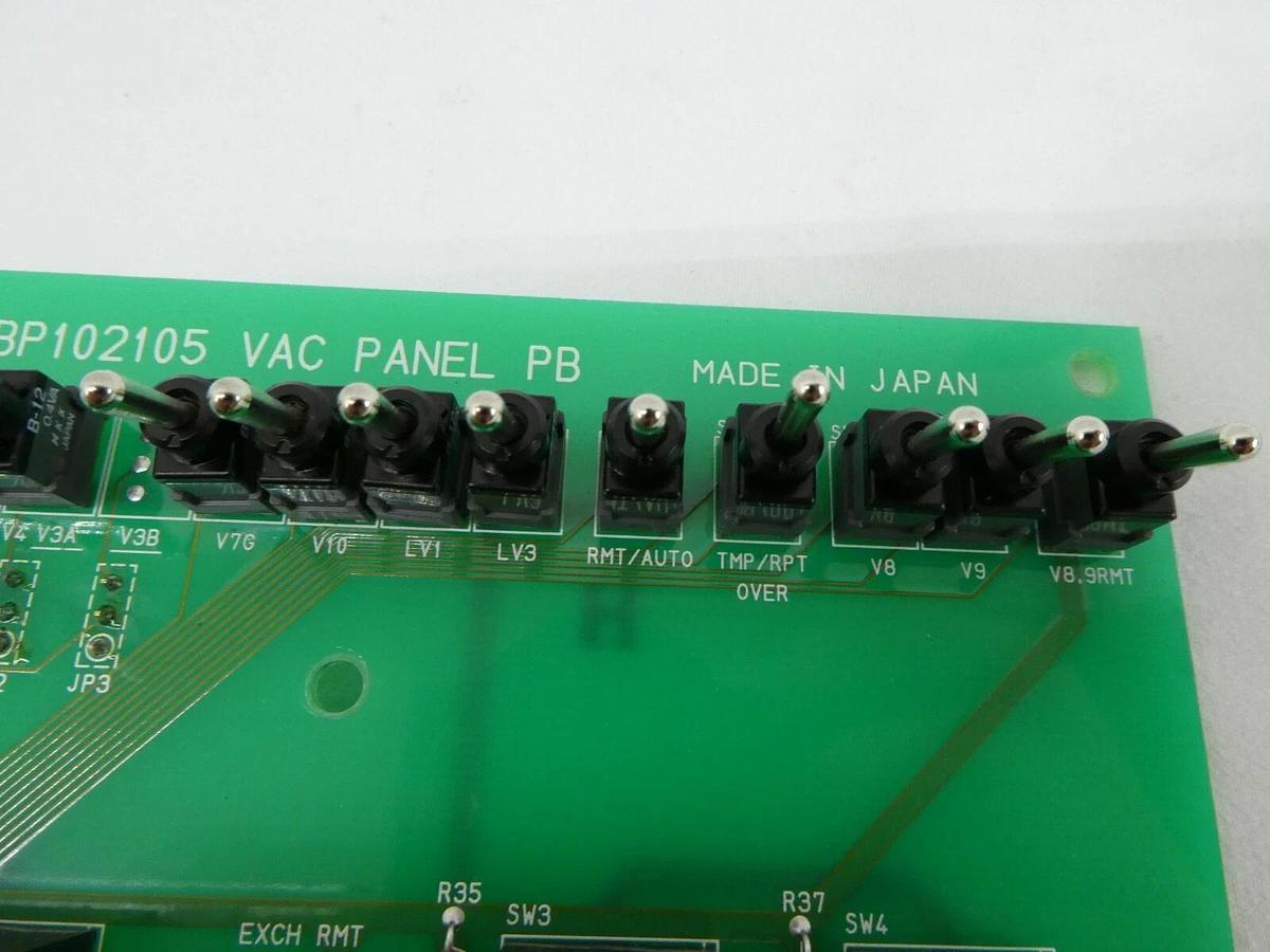 Used JEOL BP102105 VAC PANEL PB Board PCB JWS-2000 SEM System Working Spare