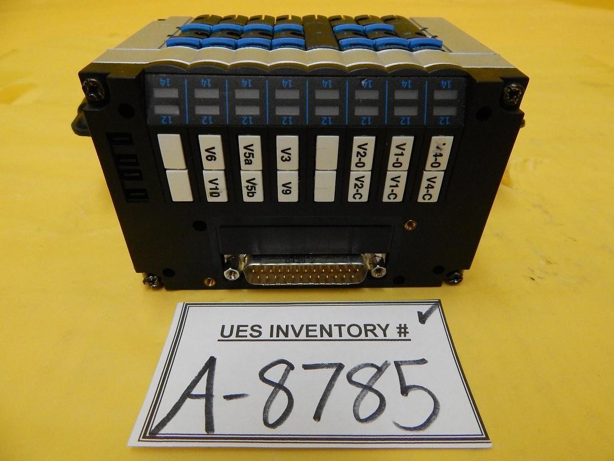 Used Festo CPV10-GE-MP-8 8-Port Pneumatic Manifold CPV-10-VI Used Working
