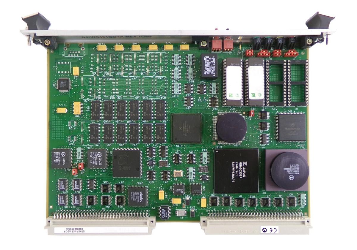 Used Motorola 01-W3347F43A Processor PCB Card MVME 147-023 TEL 3286-000516-12 Working