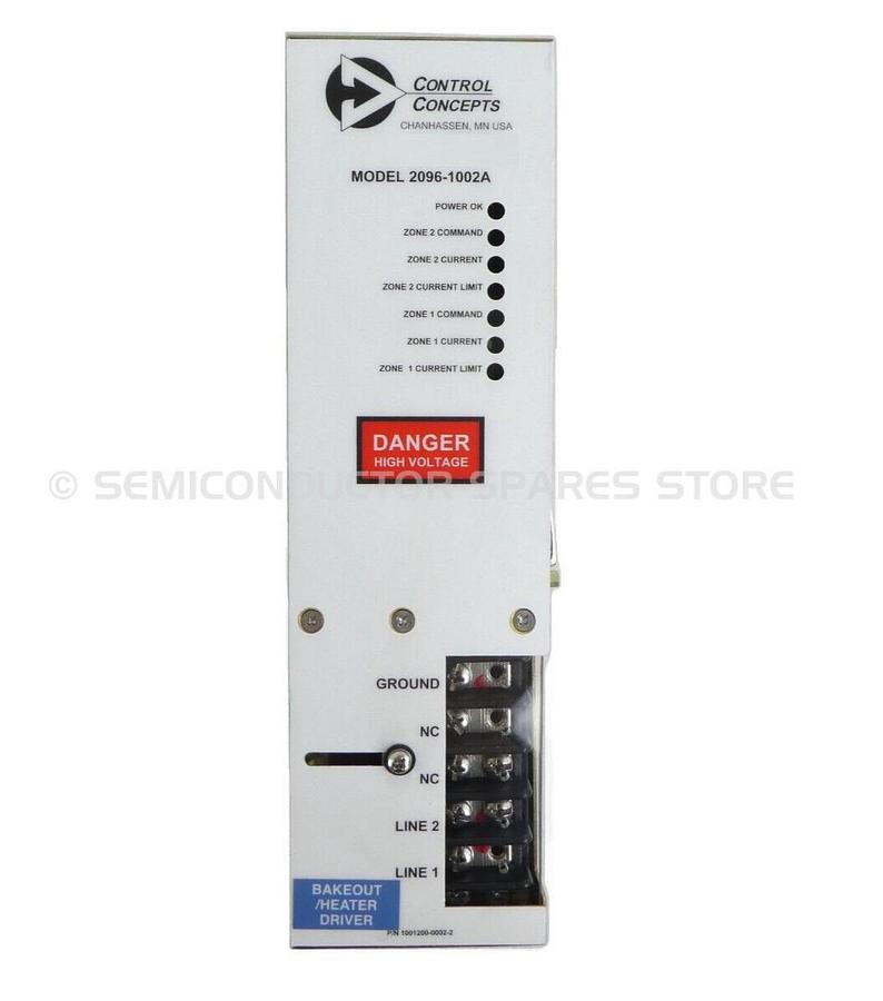 Used Control Concepts 2096-1002A SCR Controller AMAT 0190-43080 Dented Untested Spare