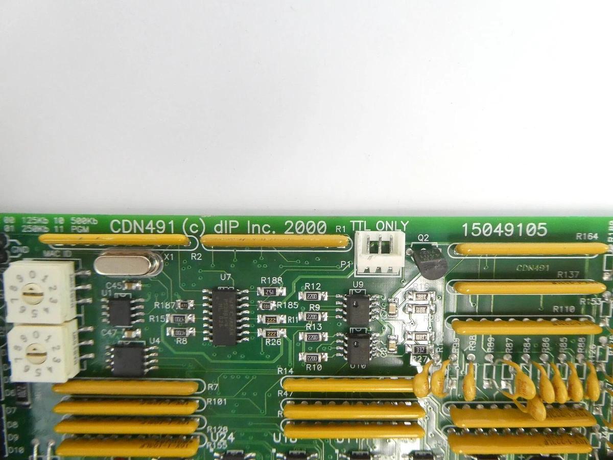 Used DIP 15049105 DeviceNet I/O PCB Card CDN491 DIP-240-020 AMAT 0190-02506 Working