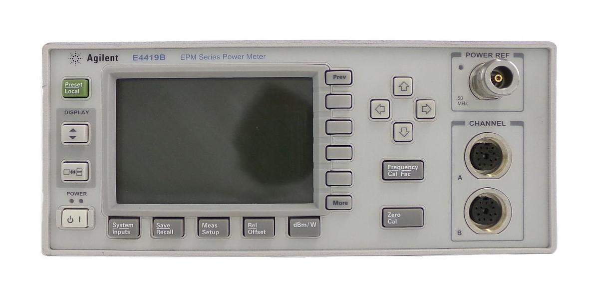 Used Agilent Technologies E4419B EPM Series Dual-Channel Power Meter Working