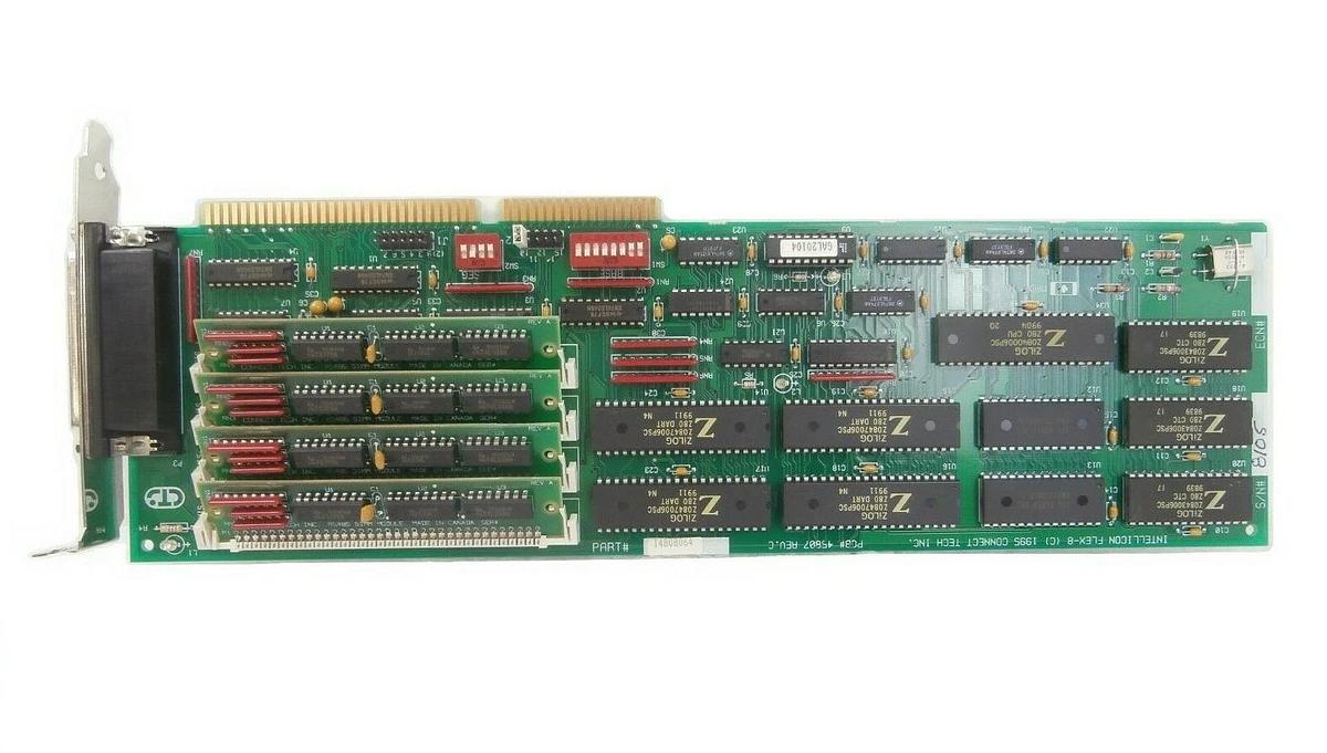 Used CTI Connect Tech 14808064 PCB Card INTELLICON FLEX-8 Novellus Concept Two Spare