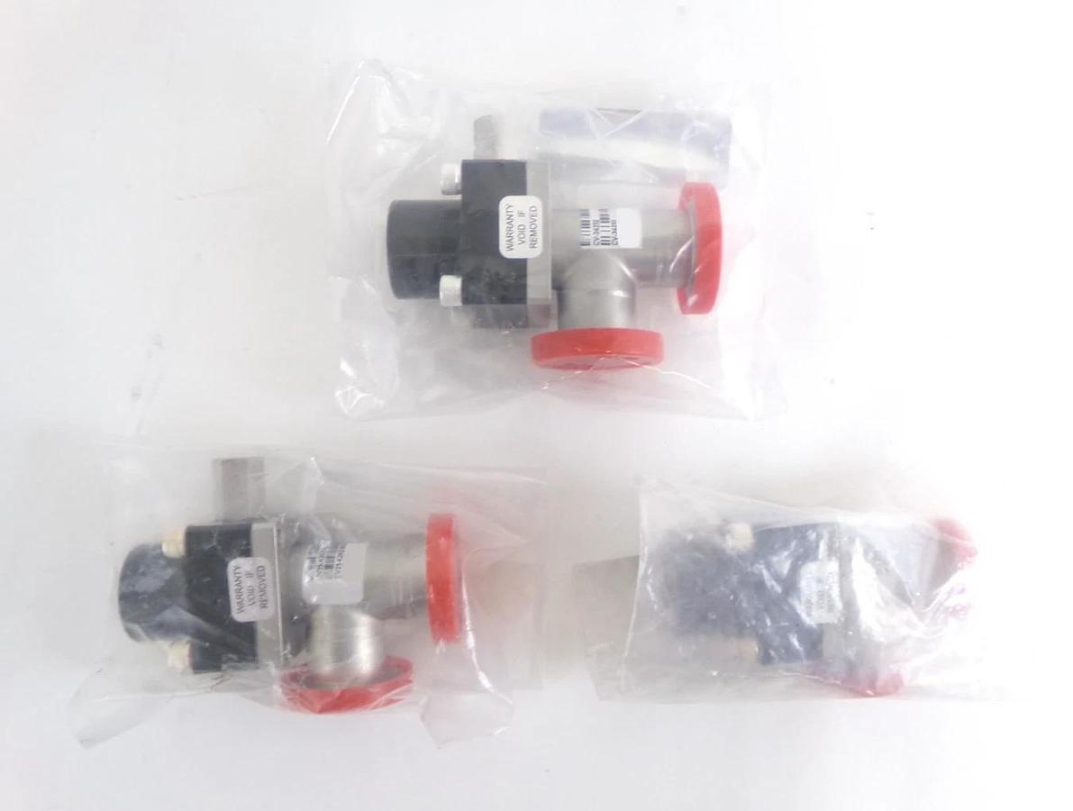 MKS Instruments CV Valve CV25-K2K2 CV-34232 CV-33544 CV-35044 AMAT Lot of 4 New
