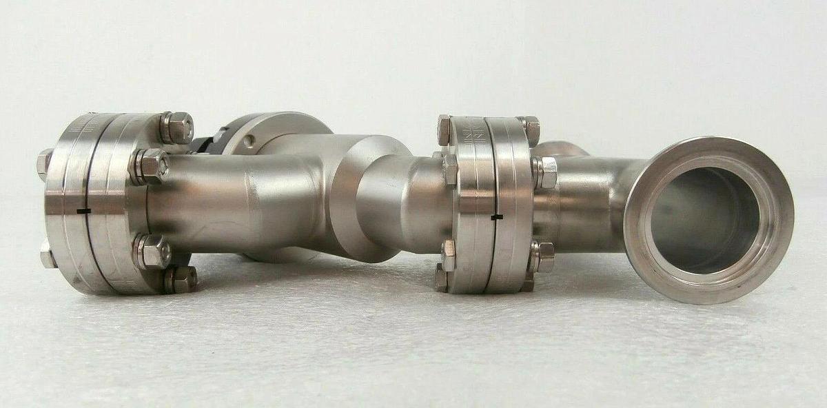 Used Nor-Cal 3870-02286 Angle Valve Assembly AMAT Applied Materials 0040-36023 Spare