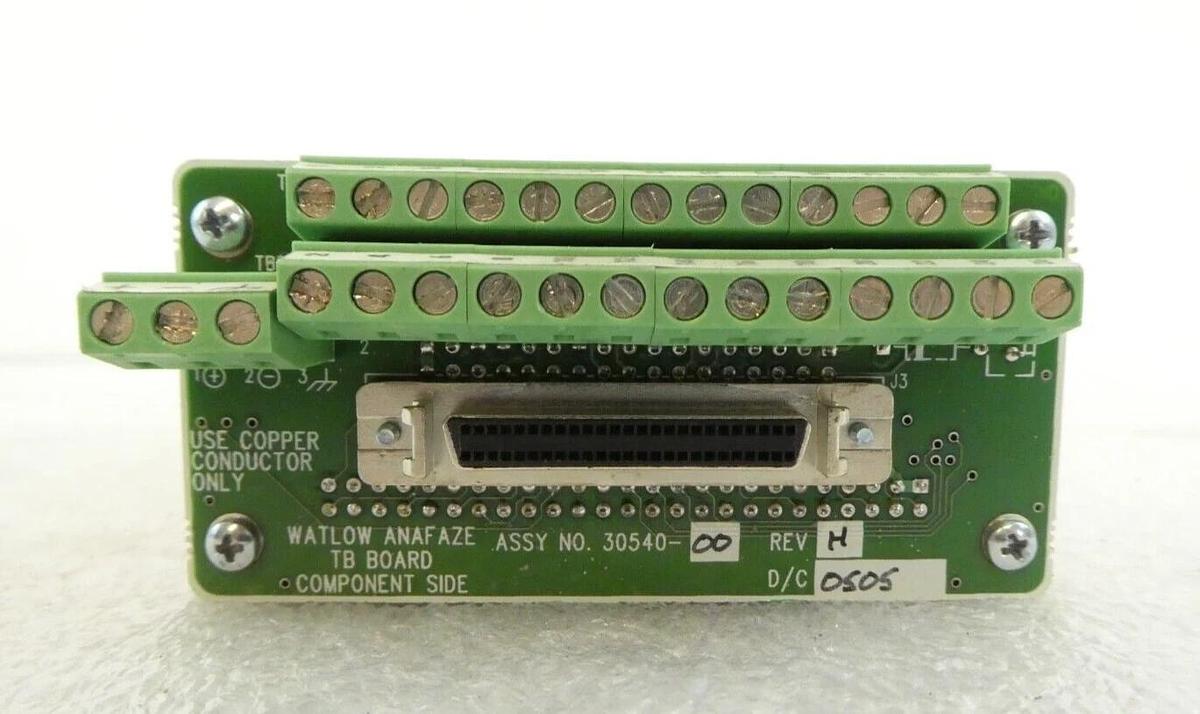 Used Watlow 204-C00000AT Anafaze Temperature Controller TB50 CLS204 Working Surplus