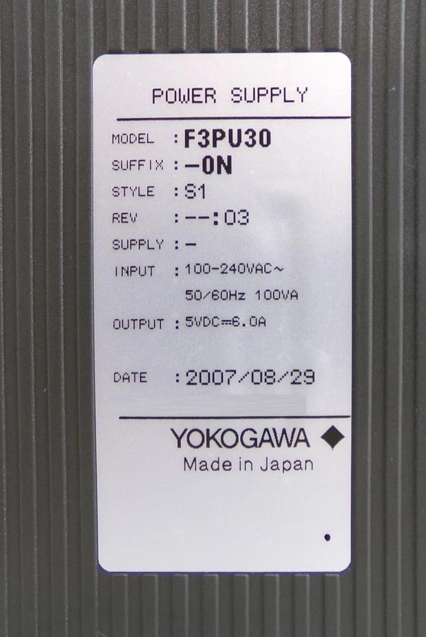 Yokogawa FA-M3 Factory ACE PLC ROBO5000 TEL T4DS1-02685-10007 500090811 New