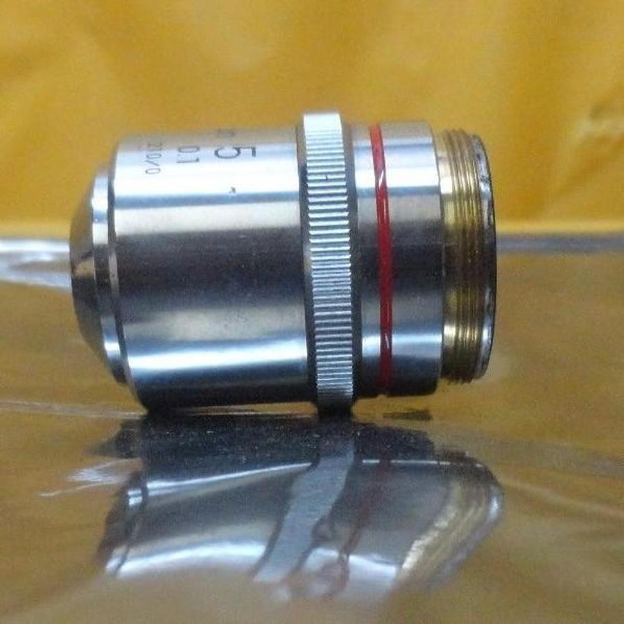 Used Nikon Precision BD Plan 5 Microscope Objective Lens 0.1 210/0 Working Surplus