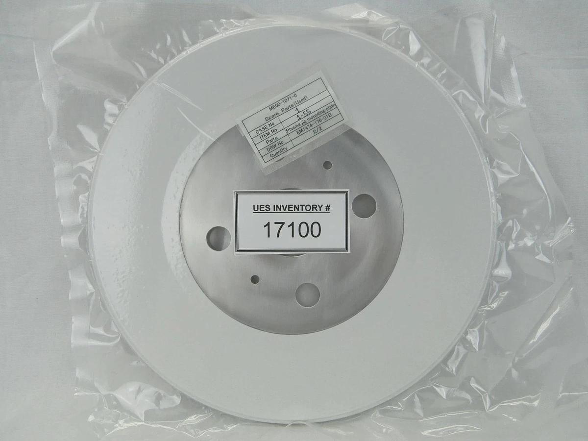 Ulvac Technologies EM1474-176-21B Plasma Jig Mounting Plate Ceraus ZX-1000 New