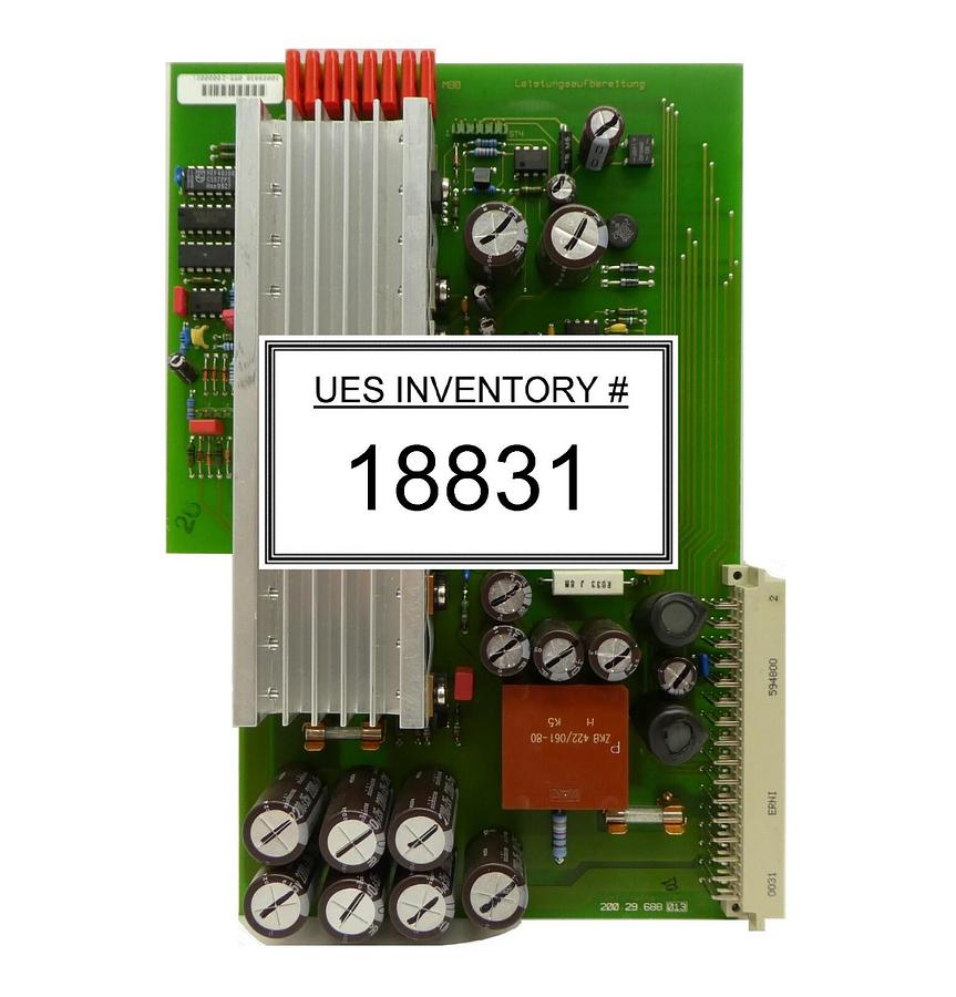 Used Leybold 20029938 Power Supply LA 200.29.688 PCB Card ULTRATEST UL 500 Working