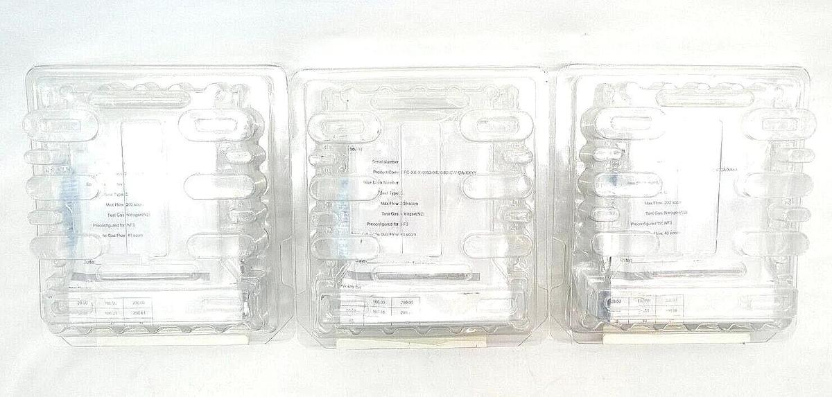 Pivotal 32-02587 Mass Flow Controller MFC 40 SCCM NF3 0190-48022 Lot of 3 New