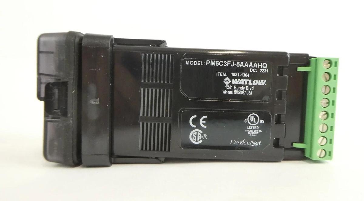 Used Watlow PM6C3FJ-5AAAAHQ EZKB-H5HC-AAAA Temperature Controller Lot of 5 Working
