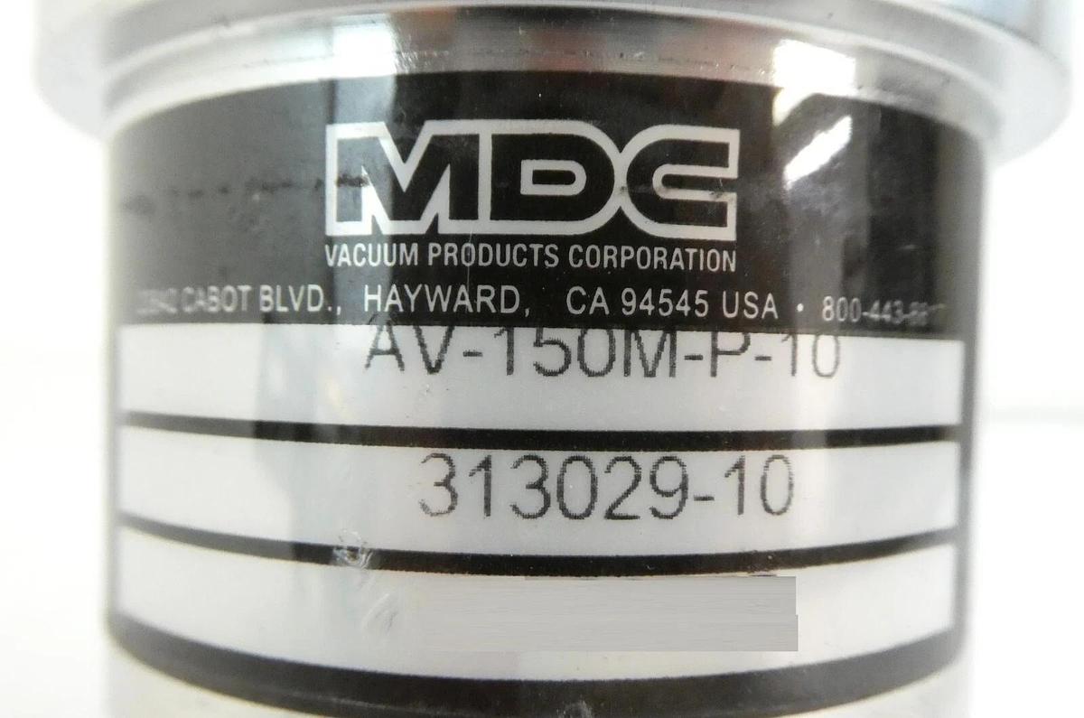 Used MDC Vacuum Products 313029-10 Angle Valve AV-150M-P-10 Lot of 2 Working Surplus