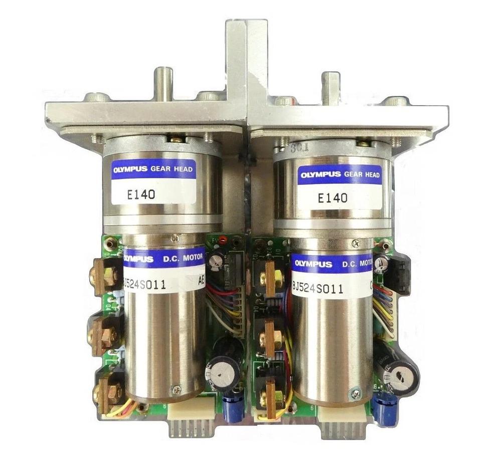 Used Asyst Shinko VHT OHV Motor Assembly Olympus BJ524S011 DV217900 Set of 2 Working