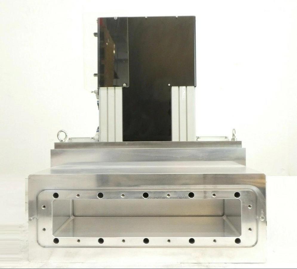 Used Irie Koken KOSLARZE-II Wafer Chamber Slit Valve CKD 9.8125" Spare Surplus