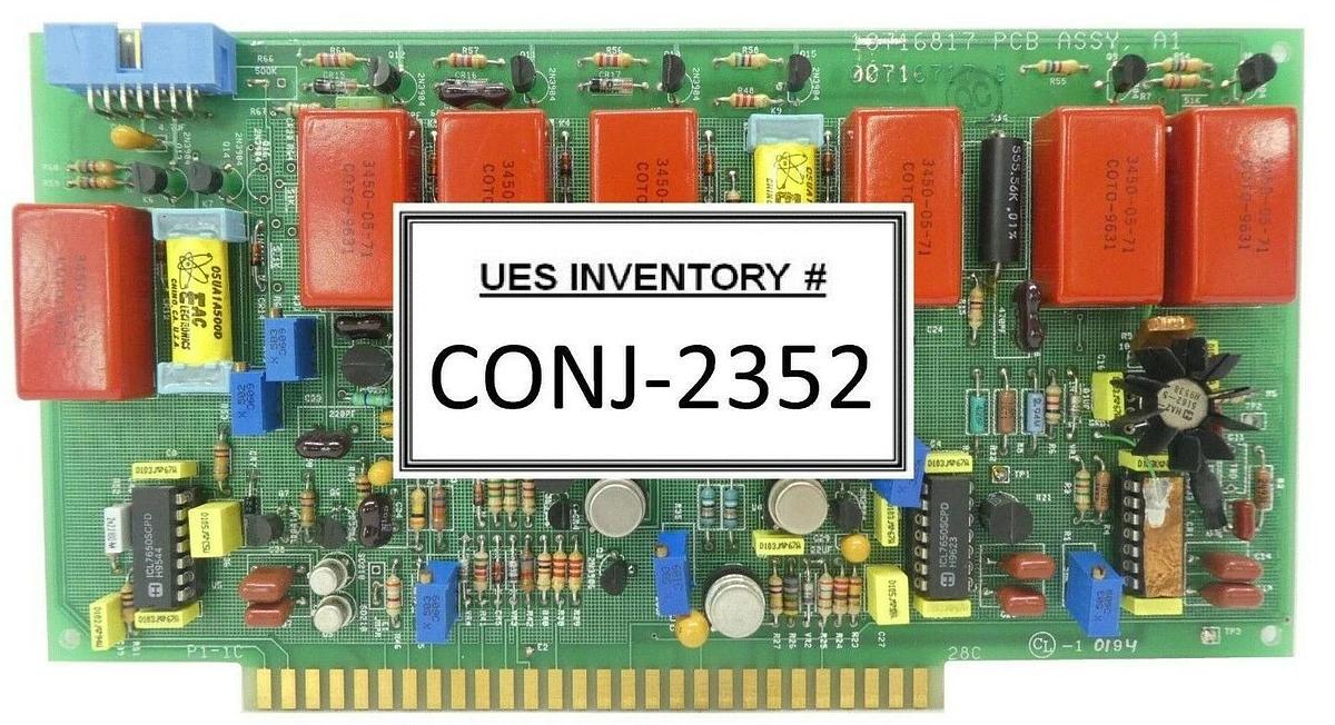 Used Varian Semiconductor VSEA 10716817 A1 PCB Card Working Surplus