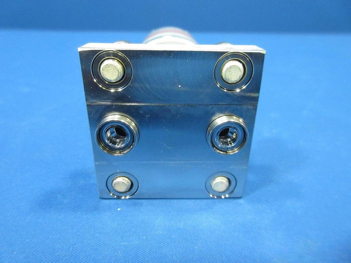 Used Fujikin 467000 Type NC Diaphragm Valve 0.39~0.59MPa 2 Port C-Seal Lot of 12 Used