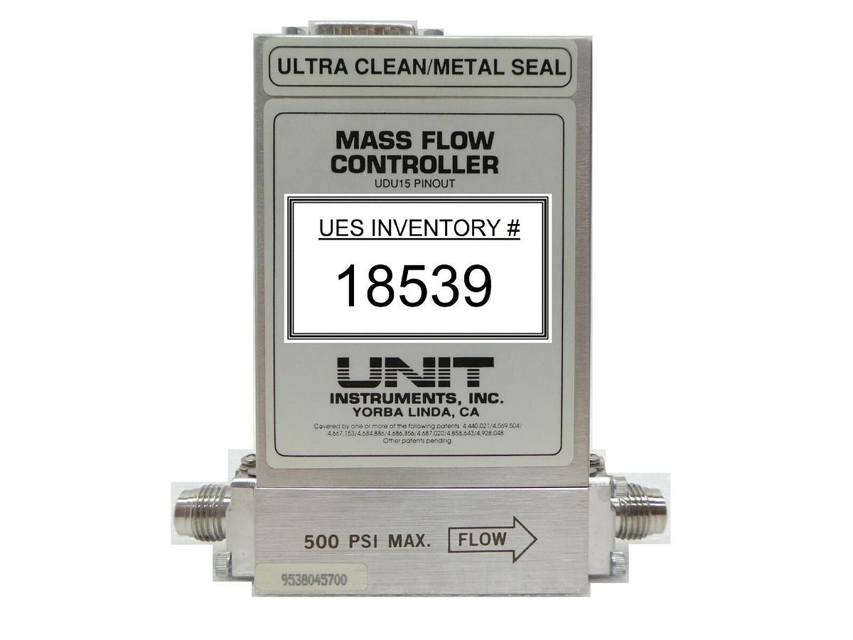 Used UNIT Instruments UFC-8160 Mass Flow Controller MFC 1 SLM N2 Missing Screws Spare
