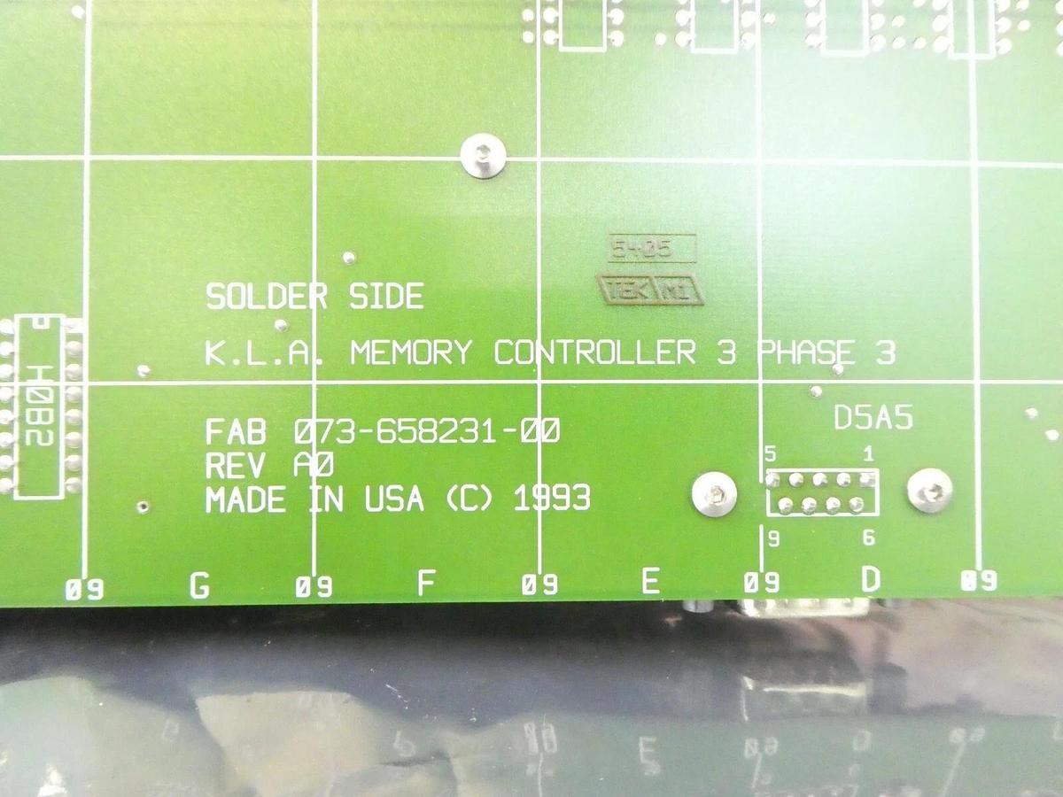 Used KLA Instruments 710-658232-00 Memory Controller Phase 3 PCB Card Working Surplus