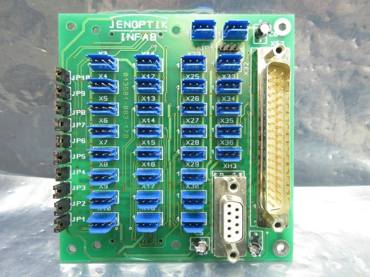 Used Jenoptik 013501-083-17B Interface Board PCB INFAB Working Spare