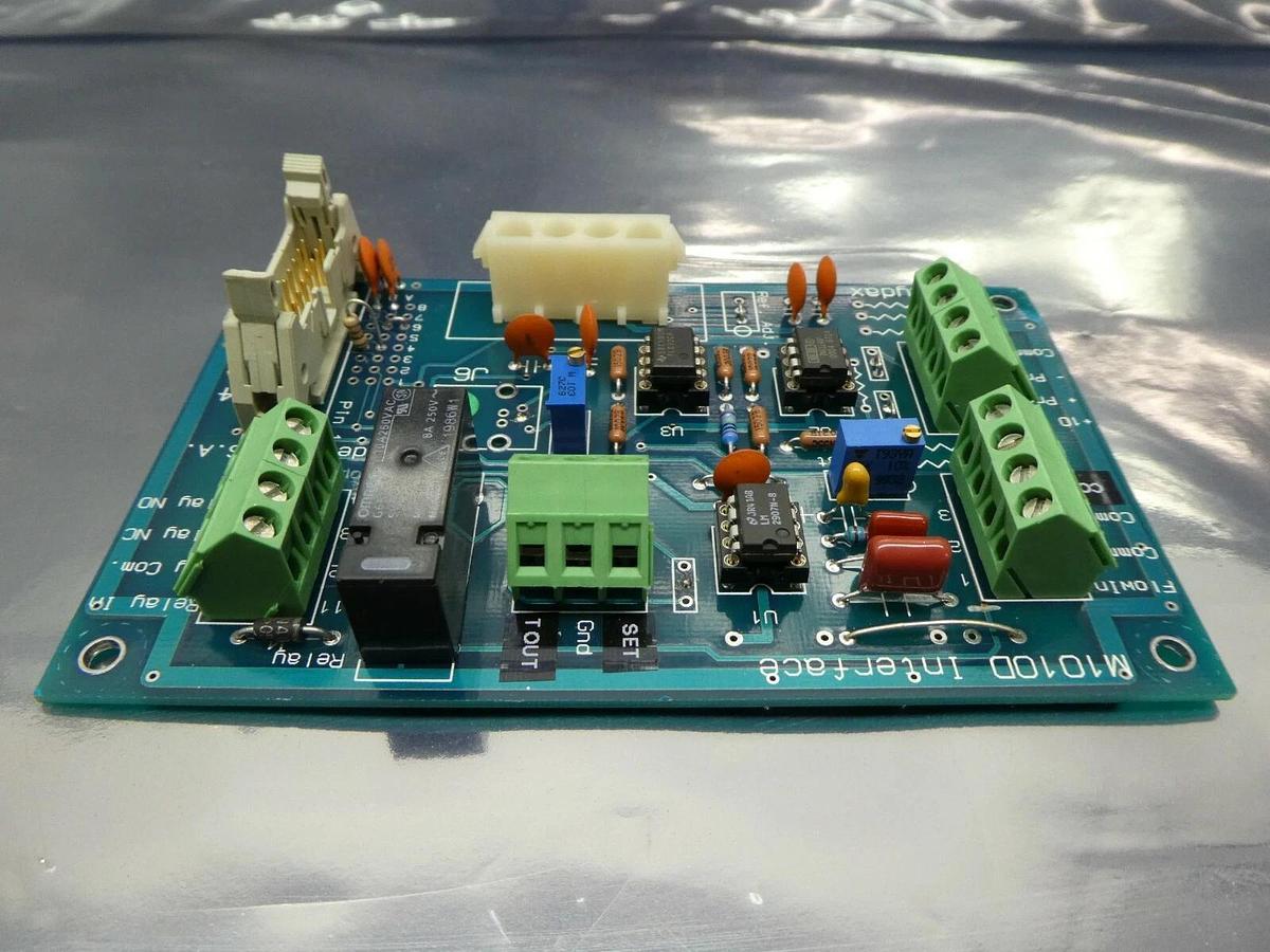 Used Mydax M1010D Flowmeter Interface/Relay Board PCB Chiller 1M9W-T Used Working