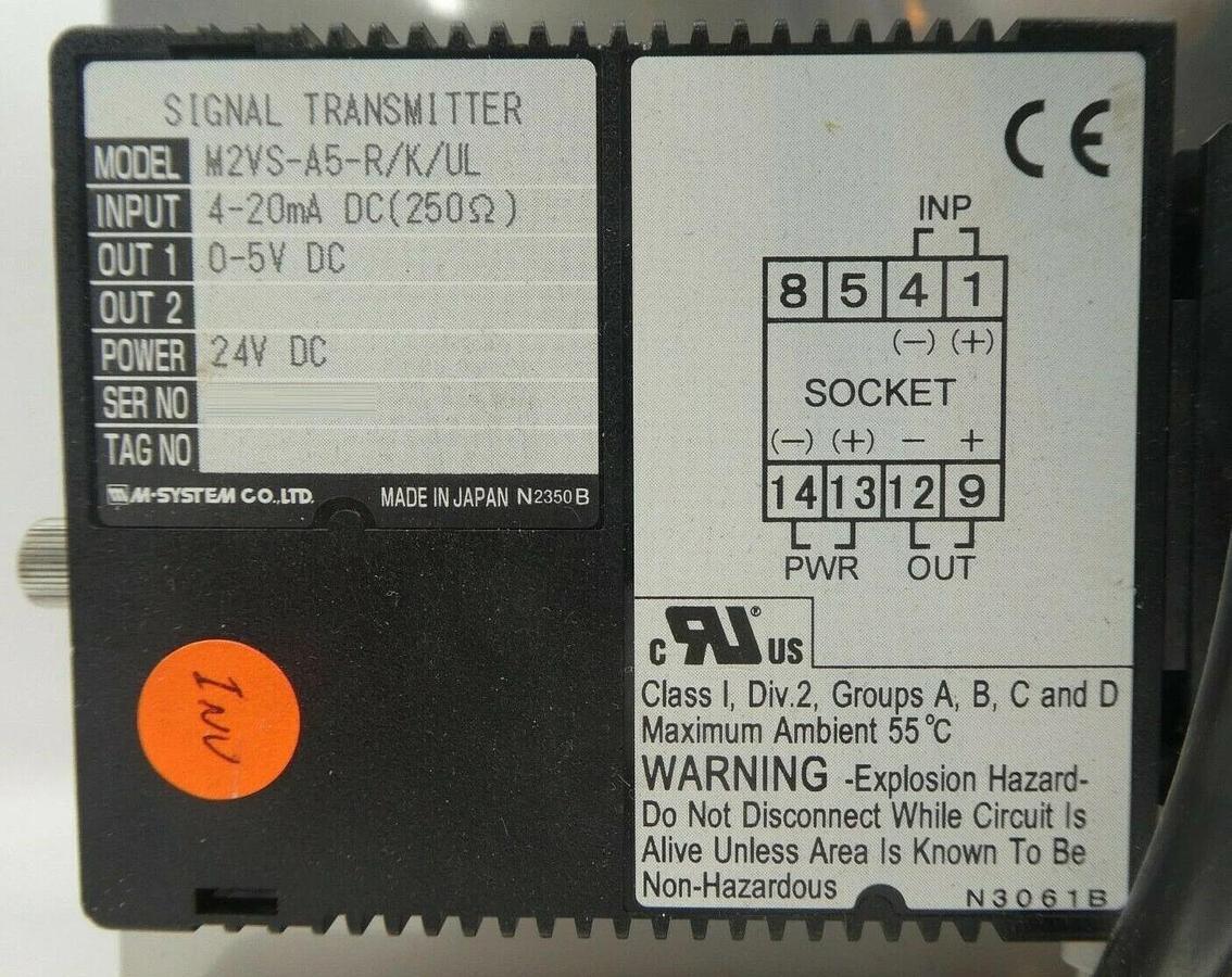 Used M-System M2VS-A5-R/K/UL Signal Transmitter M2VS Nikon NSR FX-601F Working Spare