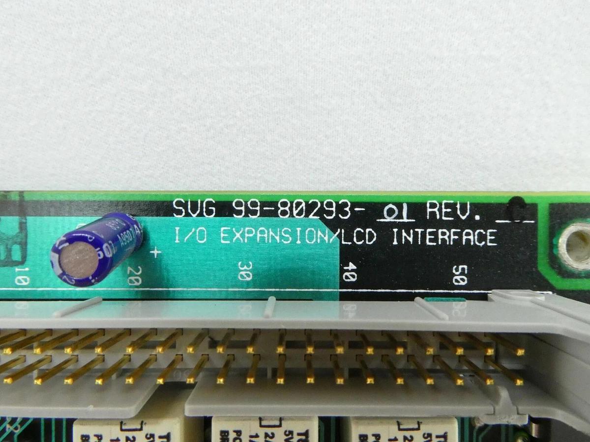 Used SVG Silicon Valley Group 99-80293-01 I/O Expansion/LCD Interface PCB Rev C Spare