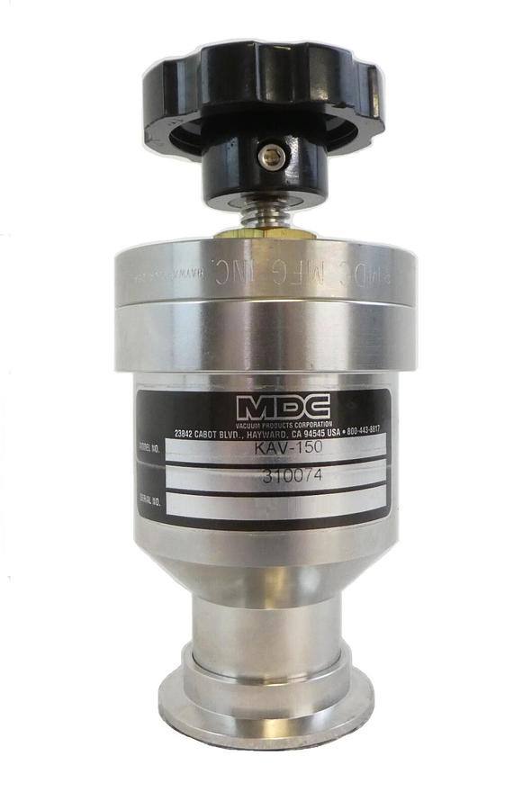 Used MDC Vacuum Products KAV-150 Manual Right Angle Valve 310074 AMAT Working Surplus
