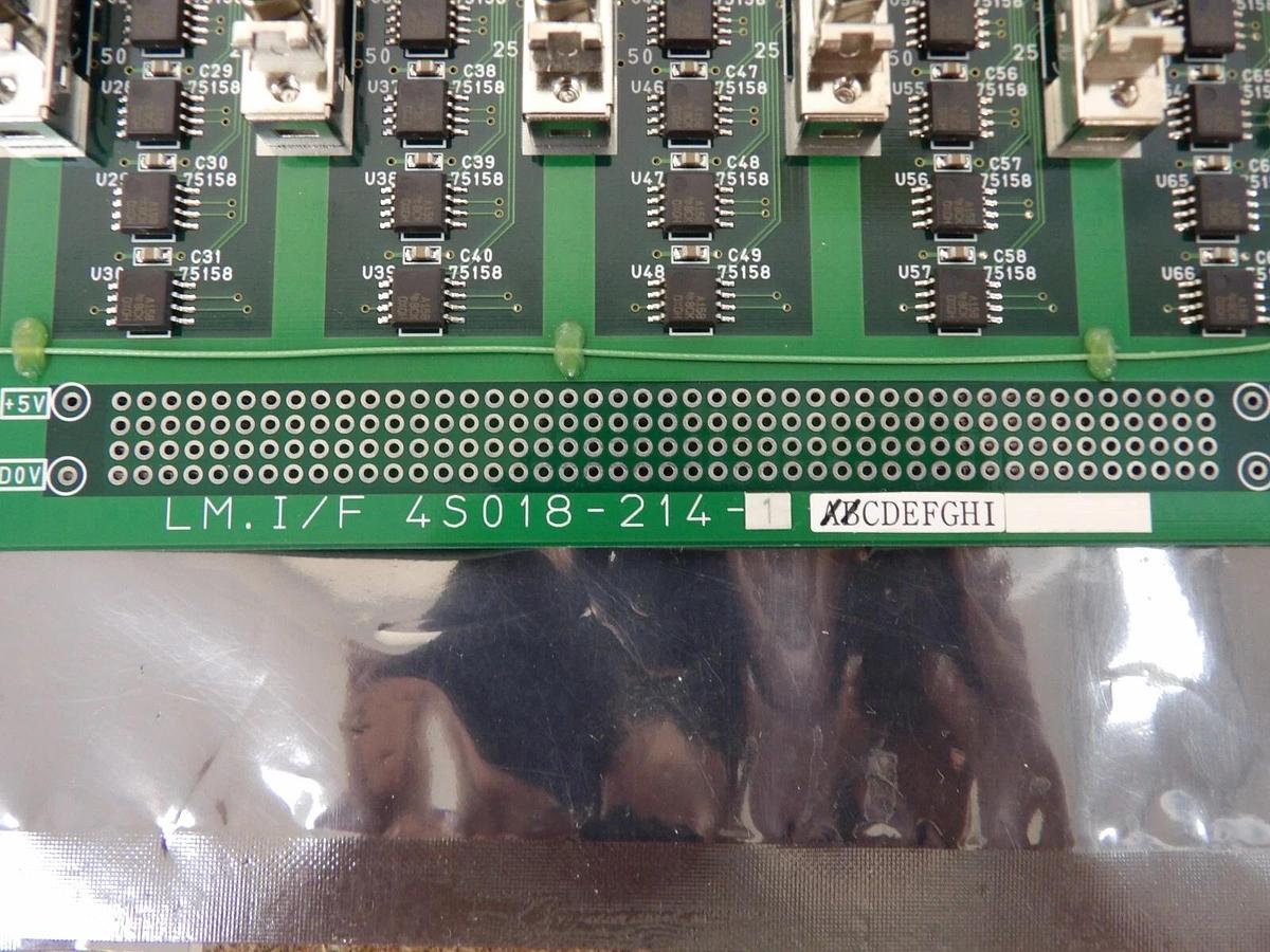 Used Nikon 4S018-214-1 Interface Board PCB LM I/F NSR Series Working Surplus