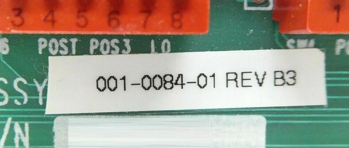 Brooks Automation 001-0084-01 I/O Board PCB 10083 Rev. B3 New Surplus