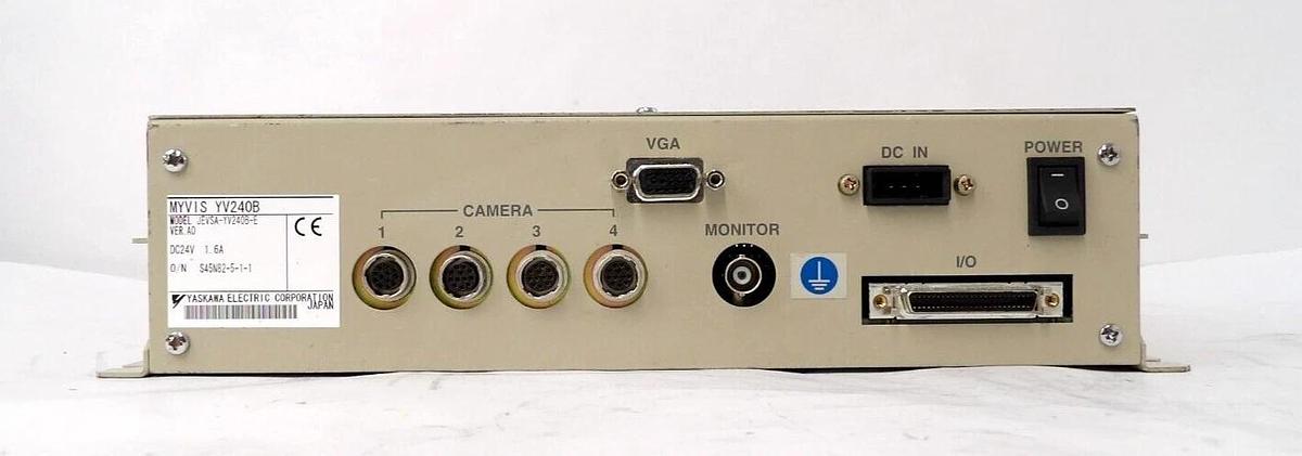 Used Yaskawa MYVIS XU-SCA0313 Machine Vision System Controller YV240B Working