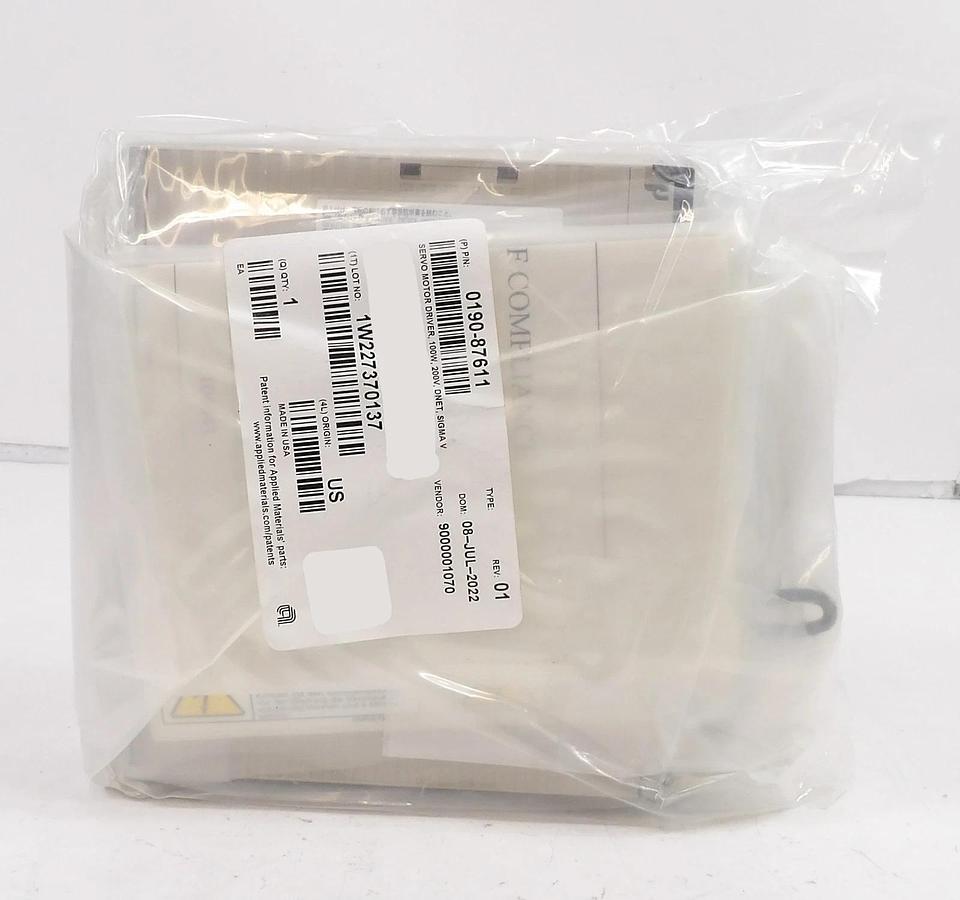 Used Yaskawa Electric SGDV-R90AE1AY00062 Servo Drive AMAT 0190-87611 New Surplus