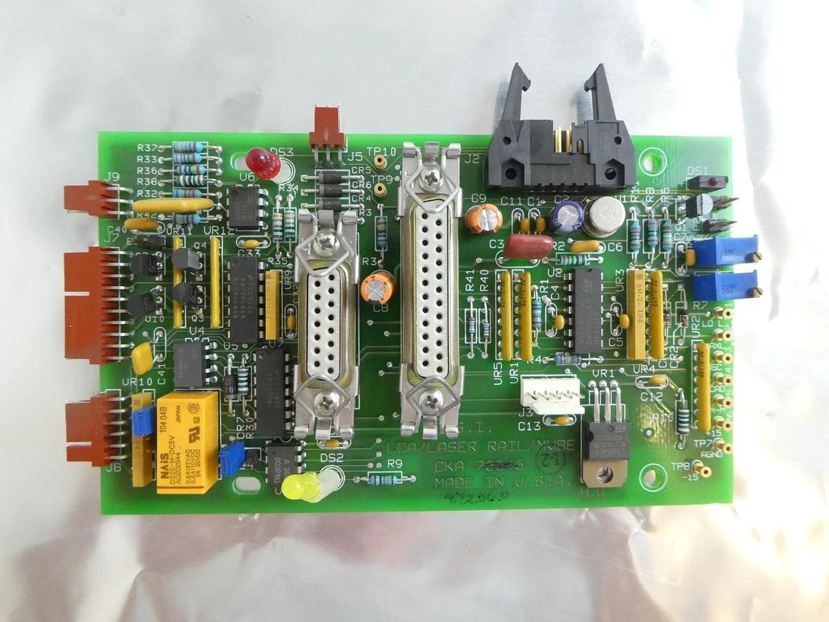 Used ESI 76646 Lca/Laser Rail/Mvbe PCB CKA 76646 Lot of 6 Working Surplus