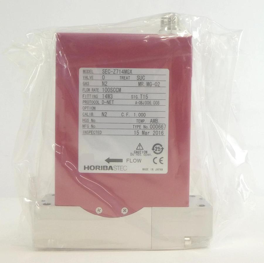 Horiba STEC SEC-Z714MGX Mass Flow Controller MFC Z700 1200 SCCM HCI Lot of 2 New