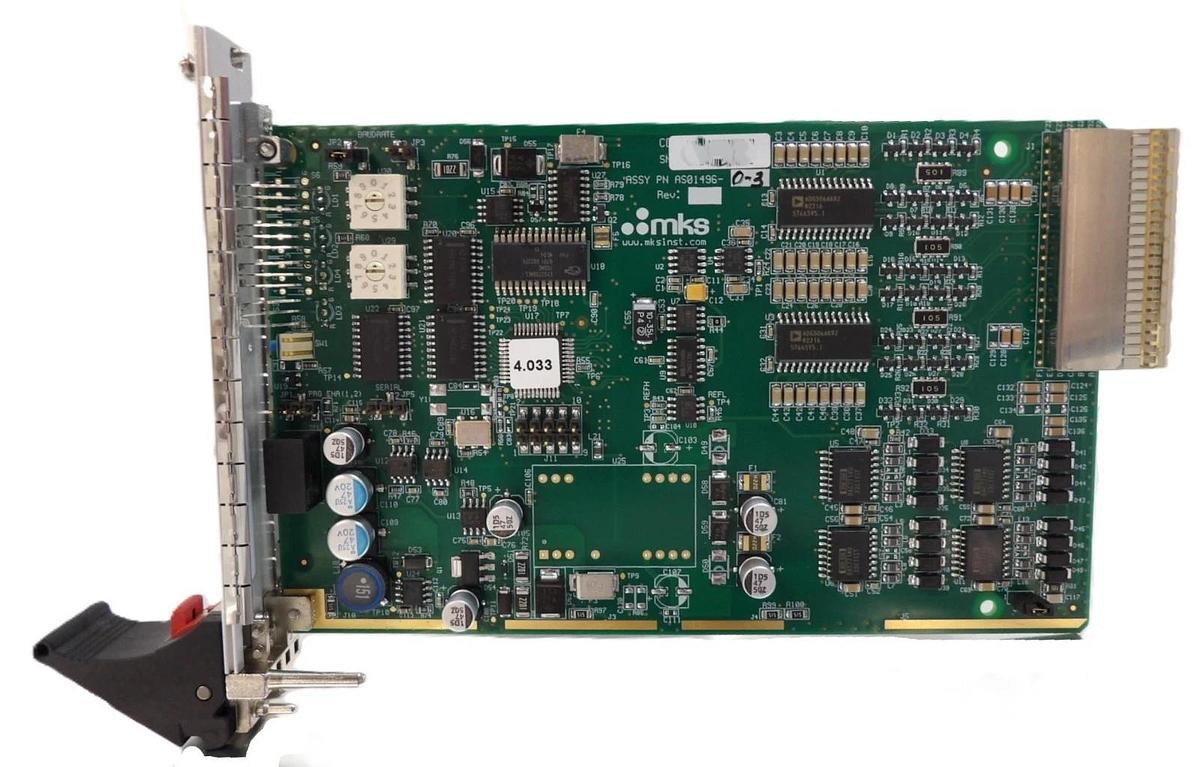 MKS Instruments AS01496-0-3 PCB Card CDN496R AMAT 0190-24283 New Surplus