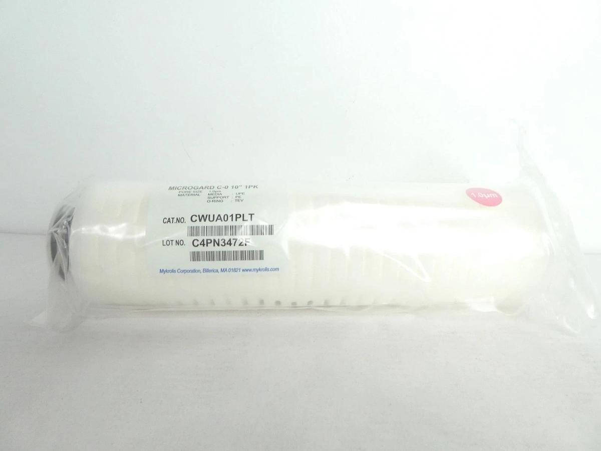 Mykrolis CWUA01PLT Filter Cartridge 1.0µm Microgard C-0 10" Lot of 5 New
